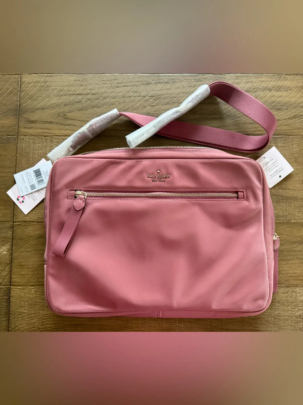 NWT Kate Spade New York 15” Laptop Bag Briefcase Pomegranate WKRU0577